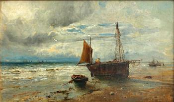 GUSTAVE DE BREANSKI, olja på duk, sign o dat 1879-80.