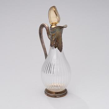 A FRENCH WINE DECANTER. France 1870s.