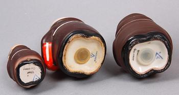 FIGURINER, 9 st, porslin, Hummel, Goebel.