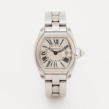 Cartier, Roadster, armbandsur, 31 x 29 (37) mm.