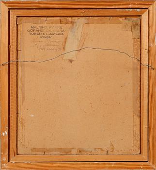 ÅKE GÖRANSSON, oil on canvas, stamped signature åke G.