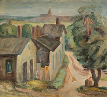 Väinö Kamppuri, oil on canvas, signed and unclearly dated.