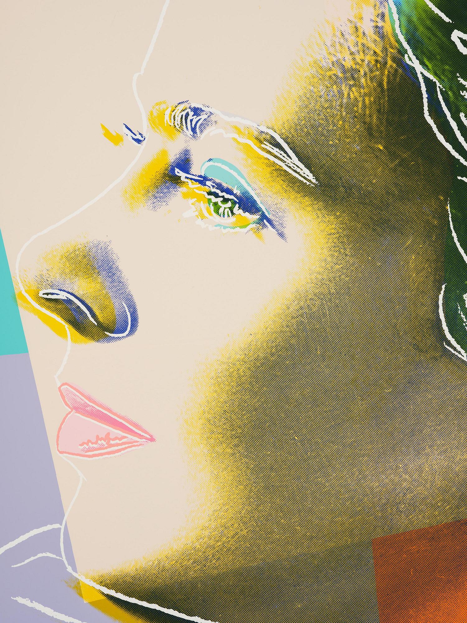 Andy Warhol, "Herself", ur: "Three portraits of Ingrid Bergman".