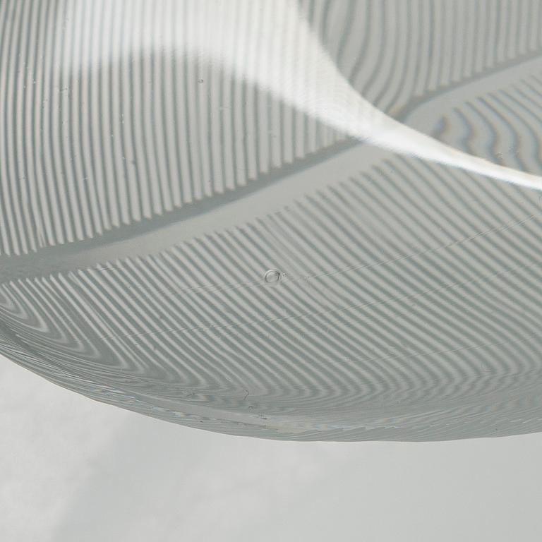 Tapio Wirkkala, taide-esine 3869, "Sulka" signeerattu Tapio Wirkkala Iittala -55.