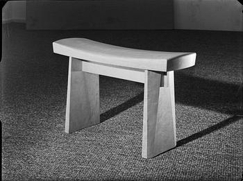 Hans Kempe & Lars-Erik Ljunglöf, pall, "HI 8", snickarmästare David Sjölinder, HI-gruppen, Stockholm, 1960-tal.