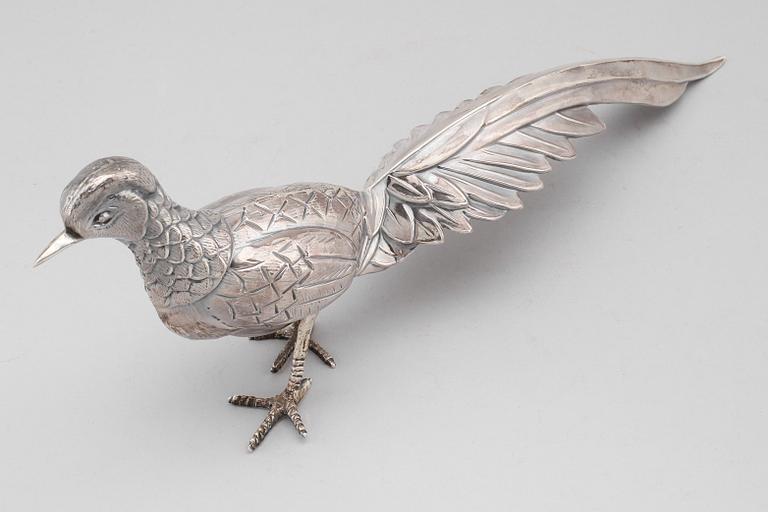 FIGUR, silver, Spanien, 1900-talets andra hälft. Vikt ca 86 gram.