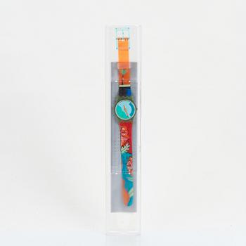 Swatch, Papaya Swing, armbandsur, 25 mm.