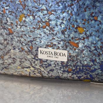 Bertil Vallien, vase, Kosta Boda.