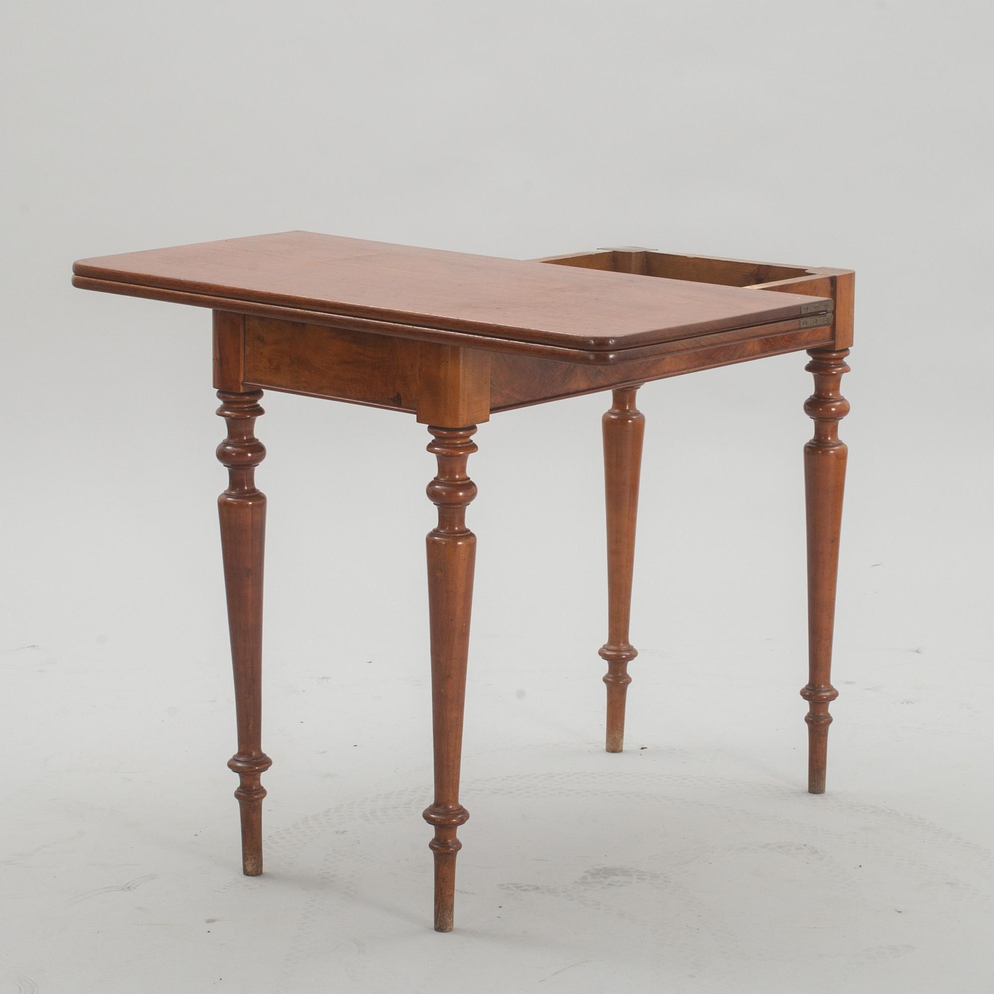 SPELBORD, nyrenässans, omkr 1900.