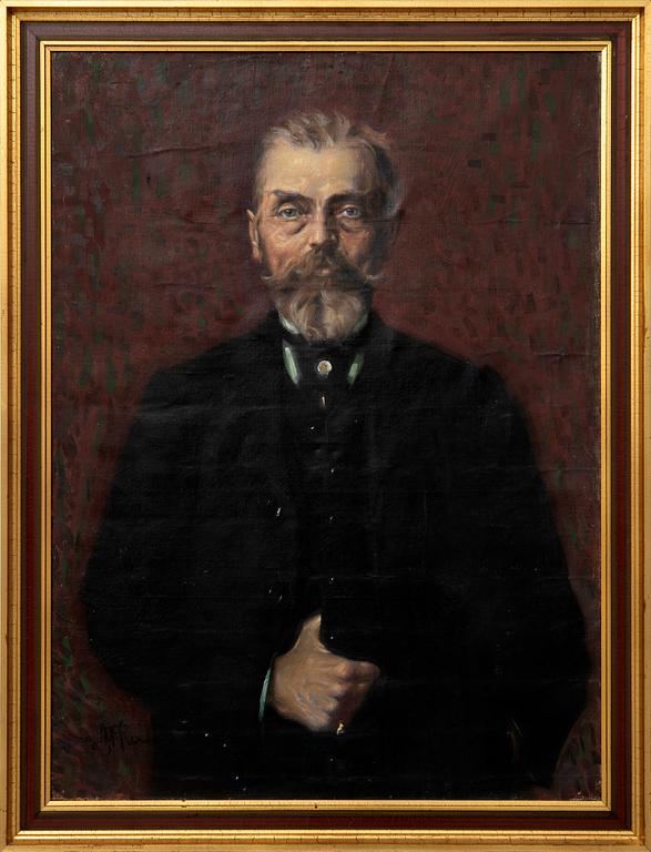 Axel Kulle, Male portrait.
