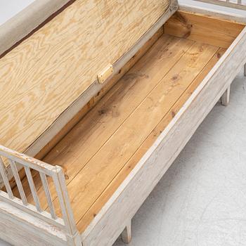 A Gustavian style sofa, first half of the 20th Century.