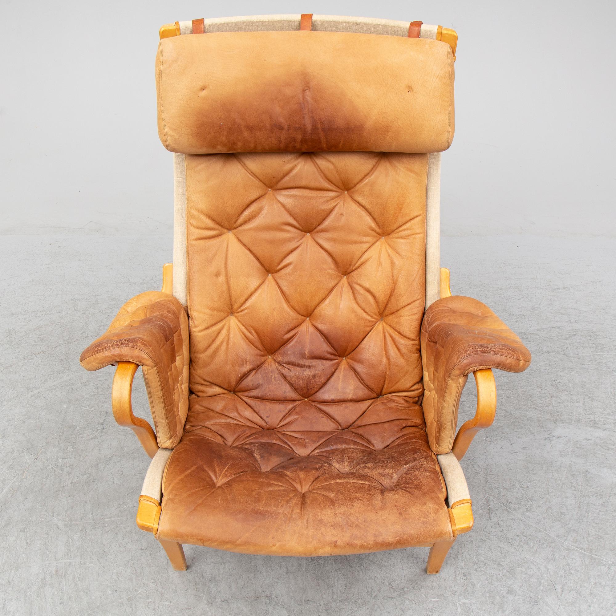 A 'Pernilla' armchair by Bruno Mathsson for dux.