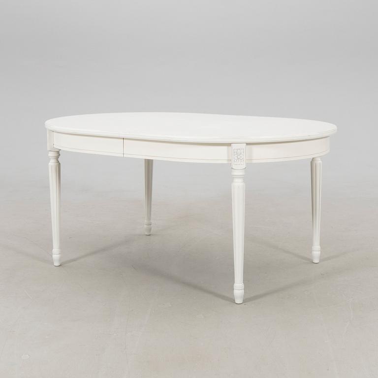 Dining Table Gustavian Style Late 20th Century/21st Century.