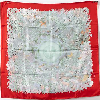 Hermès, scarf, "Au Coeur de la Vie".
