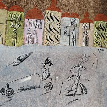 Madeleine Pyk, "Partitur G moll moln".