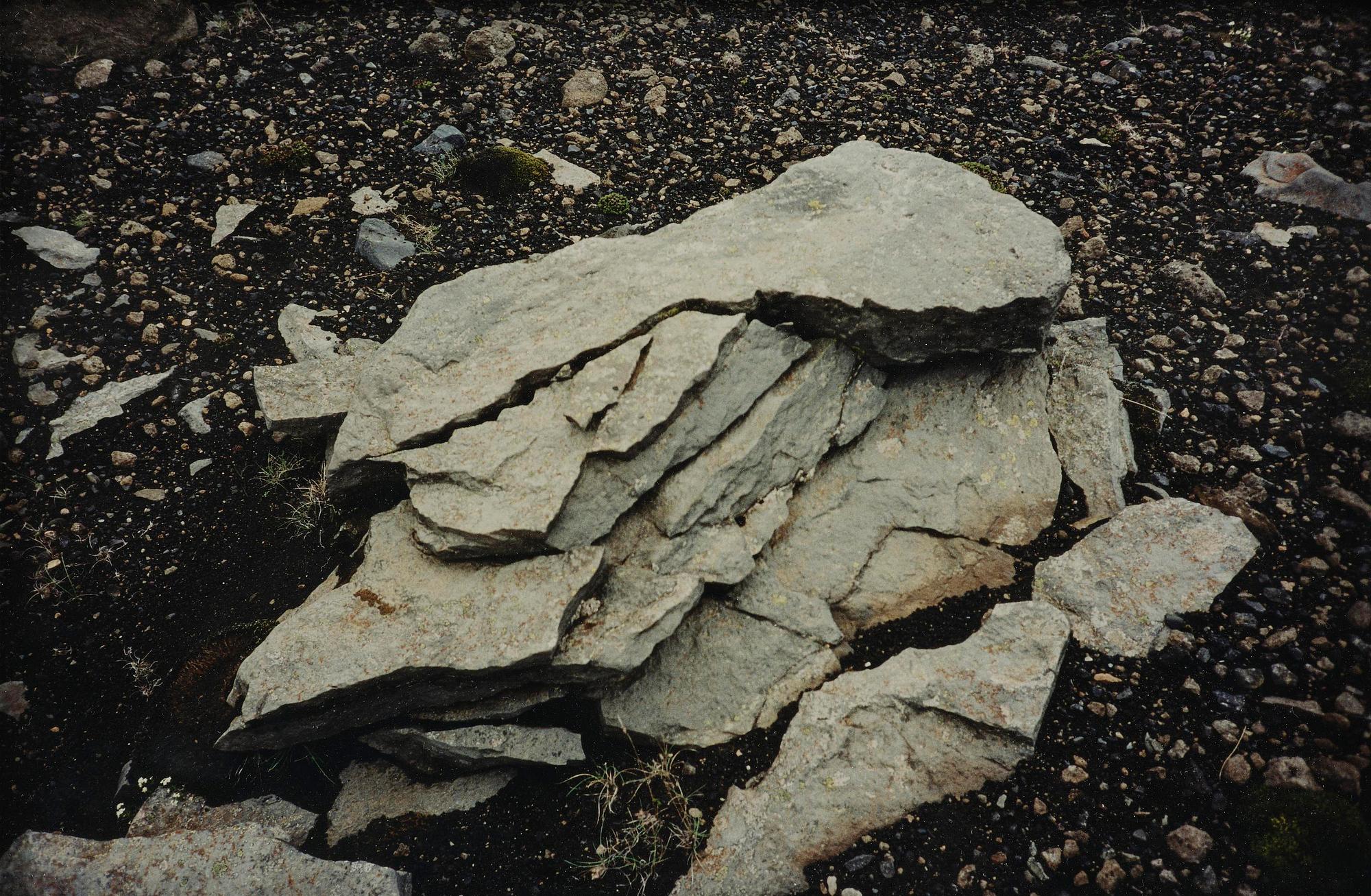 Olafur Eliasson, "Stone Series", 1998.