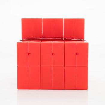 Eero Aarnio, rakennuspalikoita, 30 kpl, "Doggy", Plastex 2009.