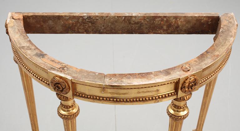 KONSOLBORD, gustavianskt, 1700-tal.