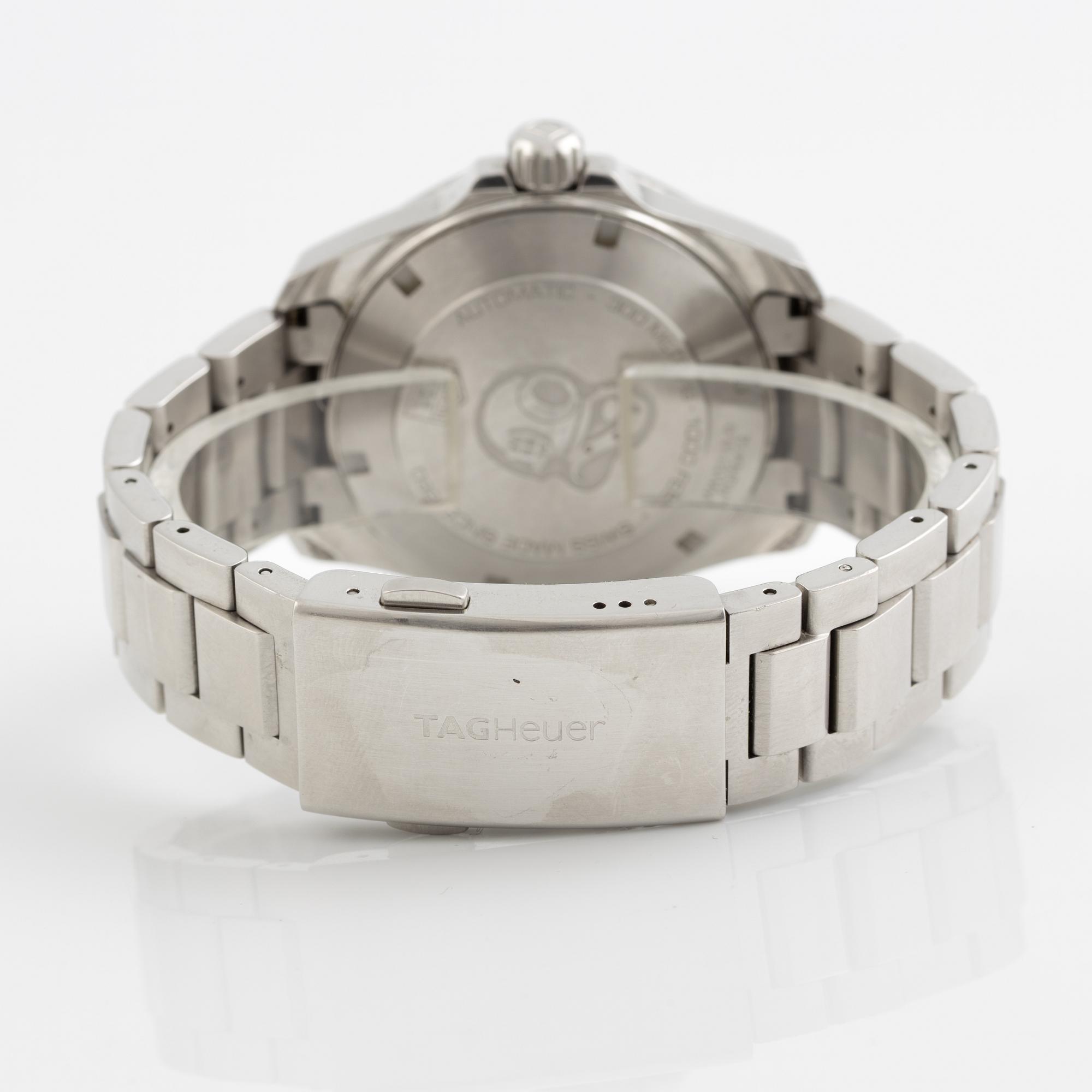 TAG Heuer Aquaracer, Calibre 5, wristwatch, 41 mm.