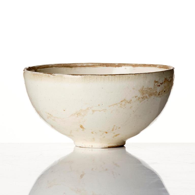 A white glazed Ding bowl, Sung dynasty (960-1280).