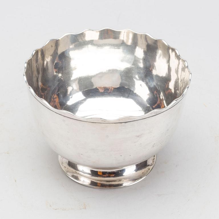 A SLIVER BOWL JONAS BERGSTRÖM S:T PETERSBURG 1804.