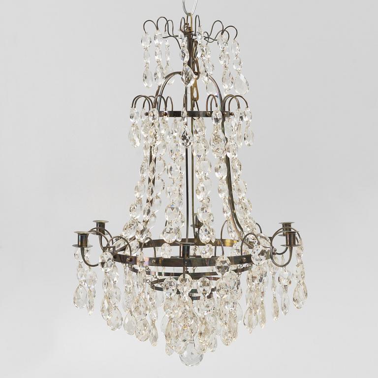 Chandelier, first half of the 20th century.