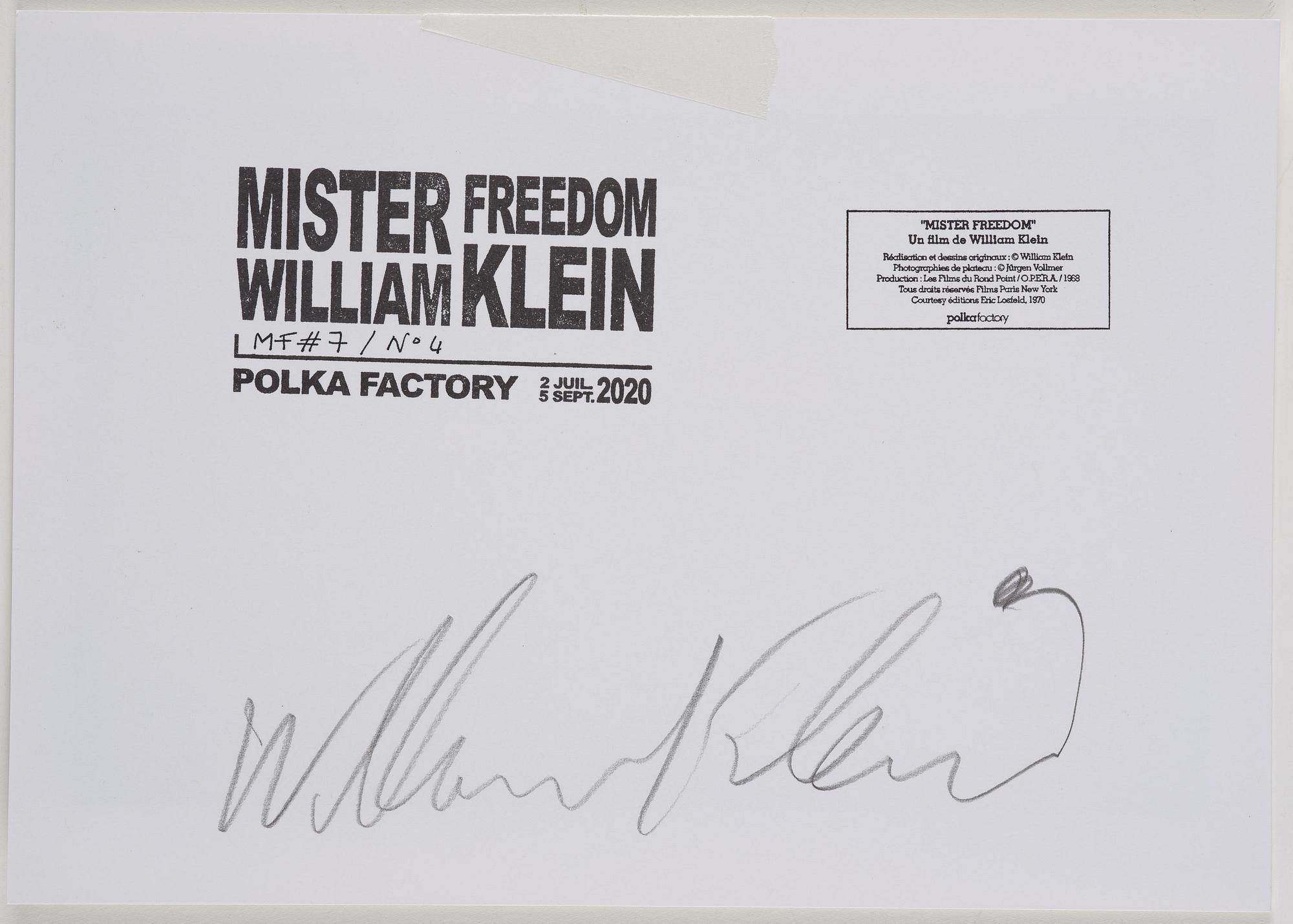 William Klein, ”Mister Freedom koffert - full set edition”, 2020.