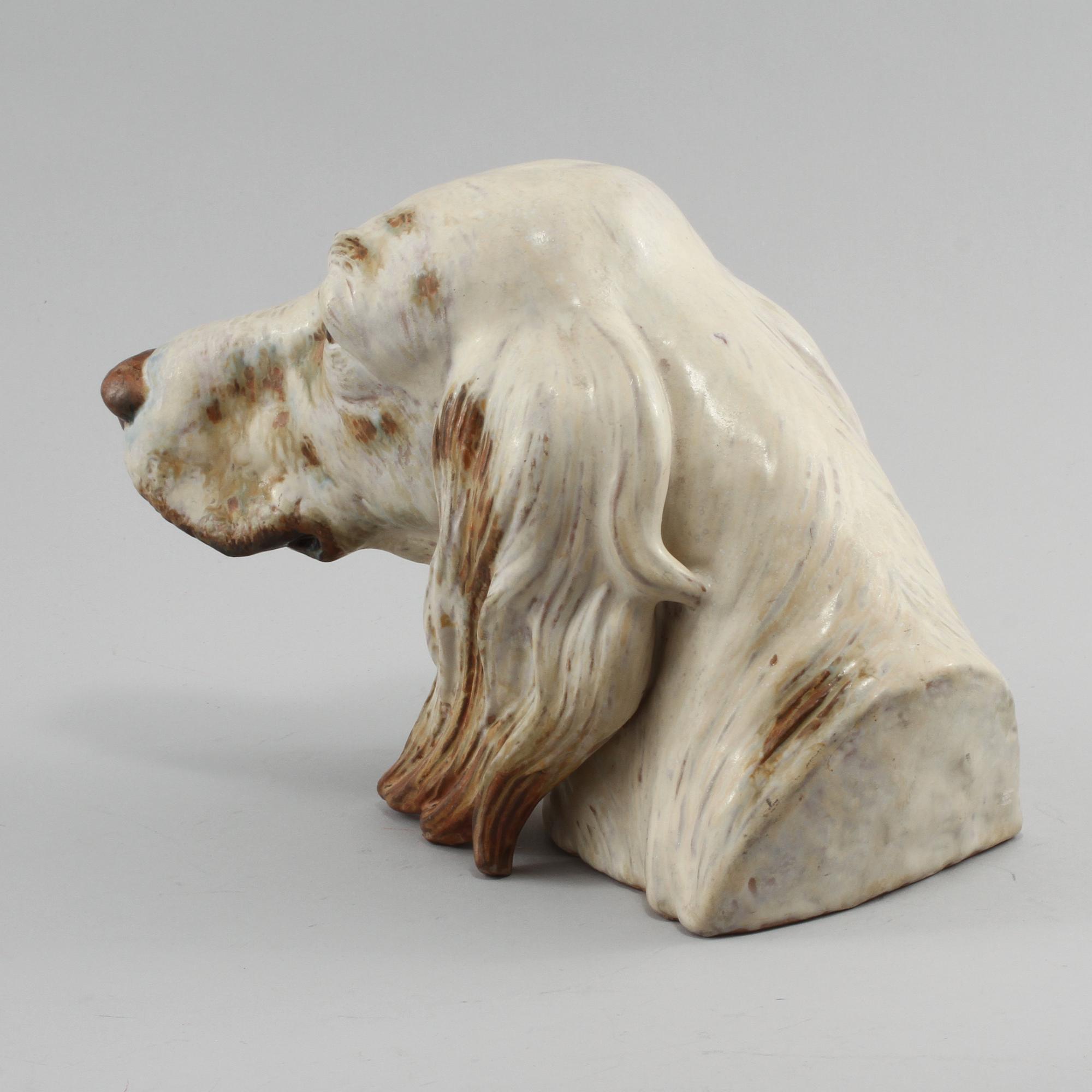 FIGURIN, lergods, Lladro, 1900-talets andra hälft.