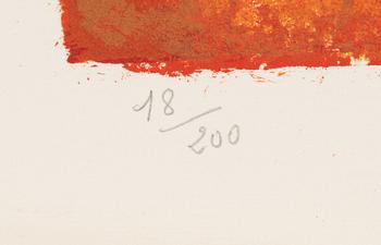 Theo Tobiasse, "The Song of Songs of King Salomon",portfolio with 12 ligographs in colous, signed 18/200.