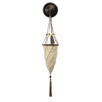 Mariano Fortuny, a 'Scheherazade' wall lamp, Venetia Studium, Venice, Italy, 2008.