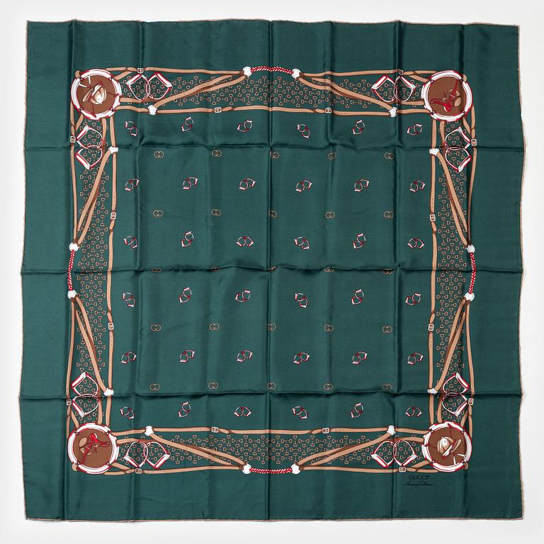 Gucci, scarf.
