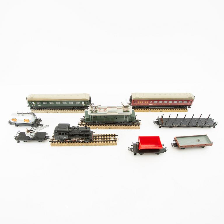Märklin, train set, including two locomotives, E44039 and 89028.