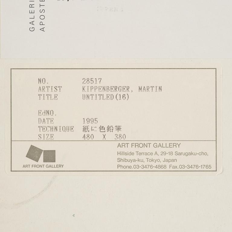 Martin Kippenberger, Untitled.