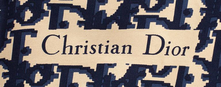 CHRISTIAN DIOR, 2 scarfs.