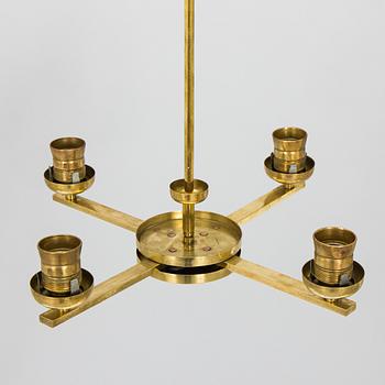Paavo Tynell, taklampa modell 1442/4, Taito, 1930-tal.