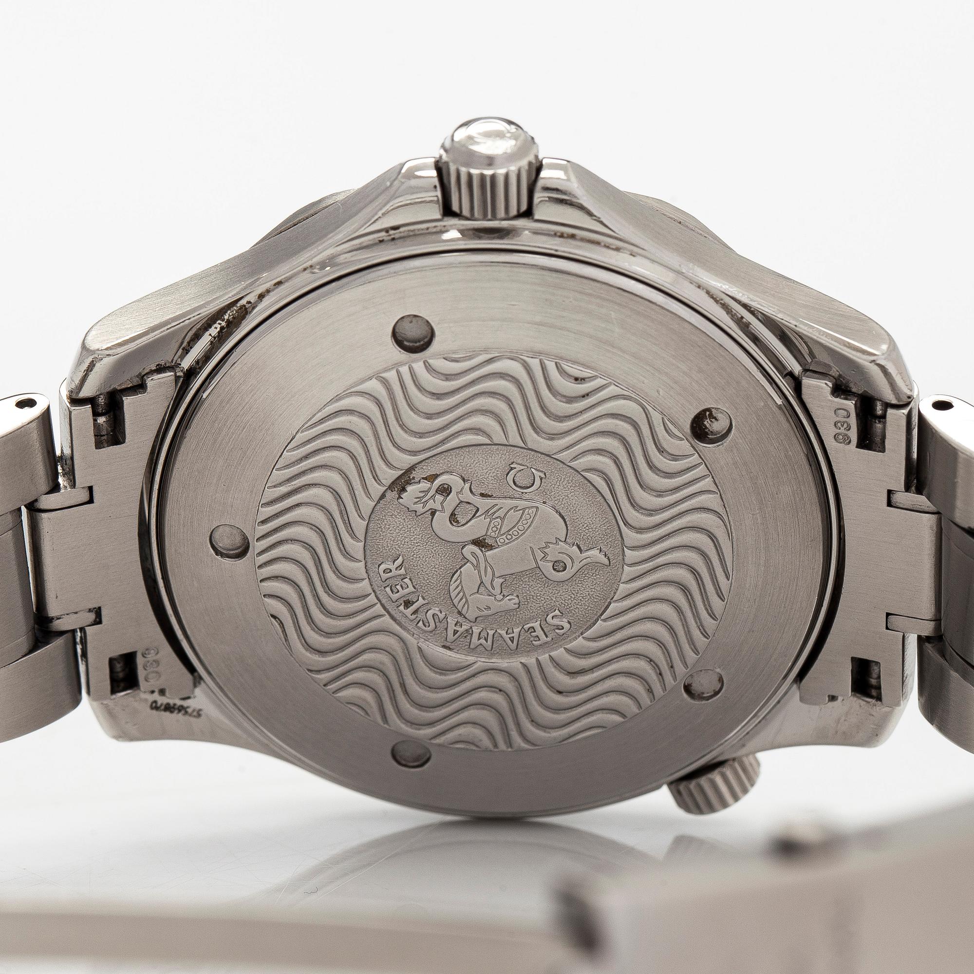 Omega, Seamaster Professional, "Electric Blue", wristwatch, 41 mm.