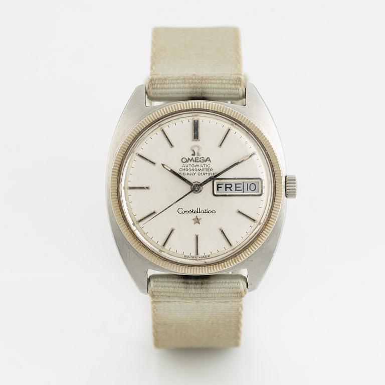 Omega, Constellation, "C", wristwatch, 35 mm.