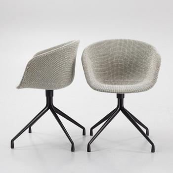 Hee Welling, a set of 9 'About a chair' chairs, Denmark.