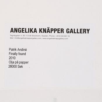 Patrik Andiné, "Äntligen funnen".