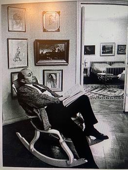 Helene Schjerfbeck, Lutande Mansmodell.