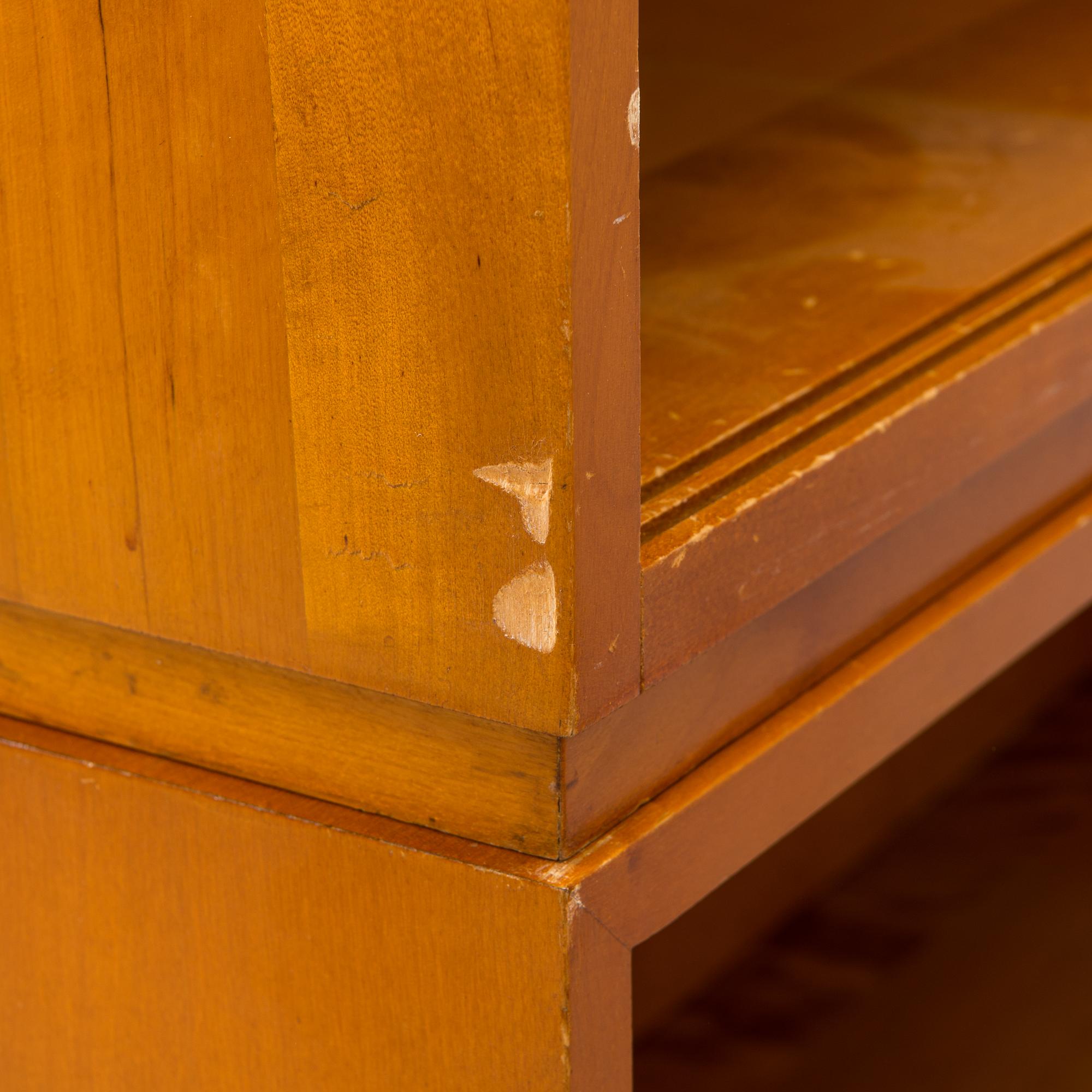 Aino Aalto, Two 1940's bookshelf/bookcabinet for O.Y. Huonekalu- ja Rakennustyötehdas A.B.