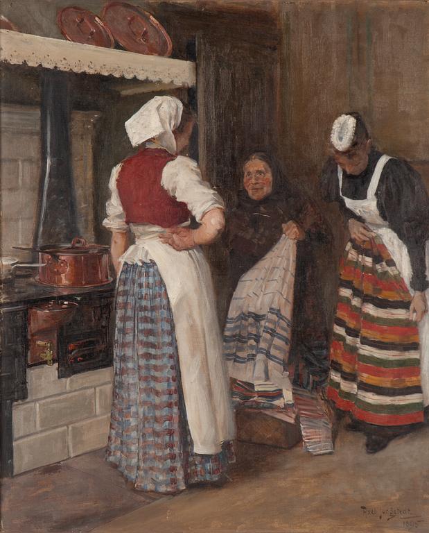 Axel Jungstedt, In the Kitchen.