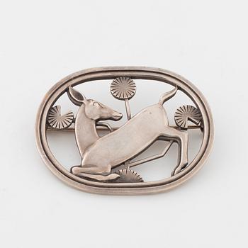 GEORG JENSEN, brosch, mellan 1933 - 1944.