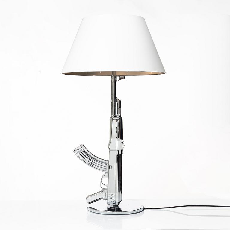 Philippe Starck, a table lamp, 'Table Gun Lamp', FLOS, Italy.