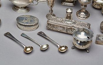 PARTI SILVER, bland annat England. Vikt ca 930 g.