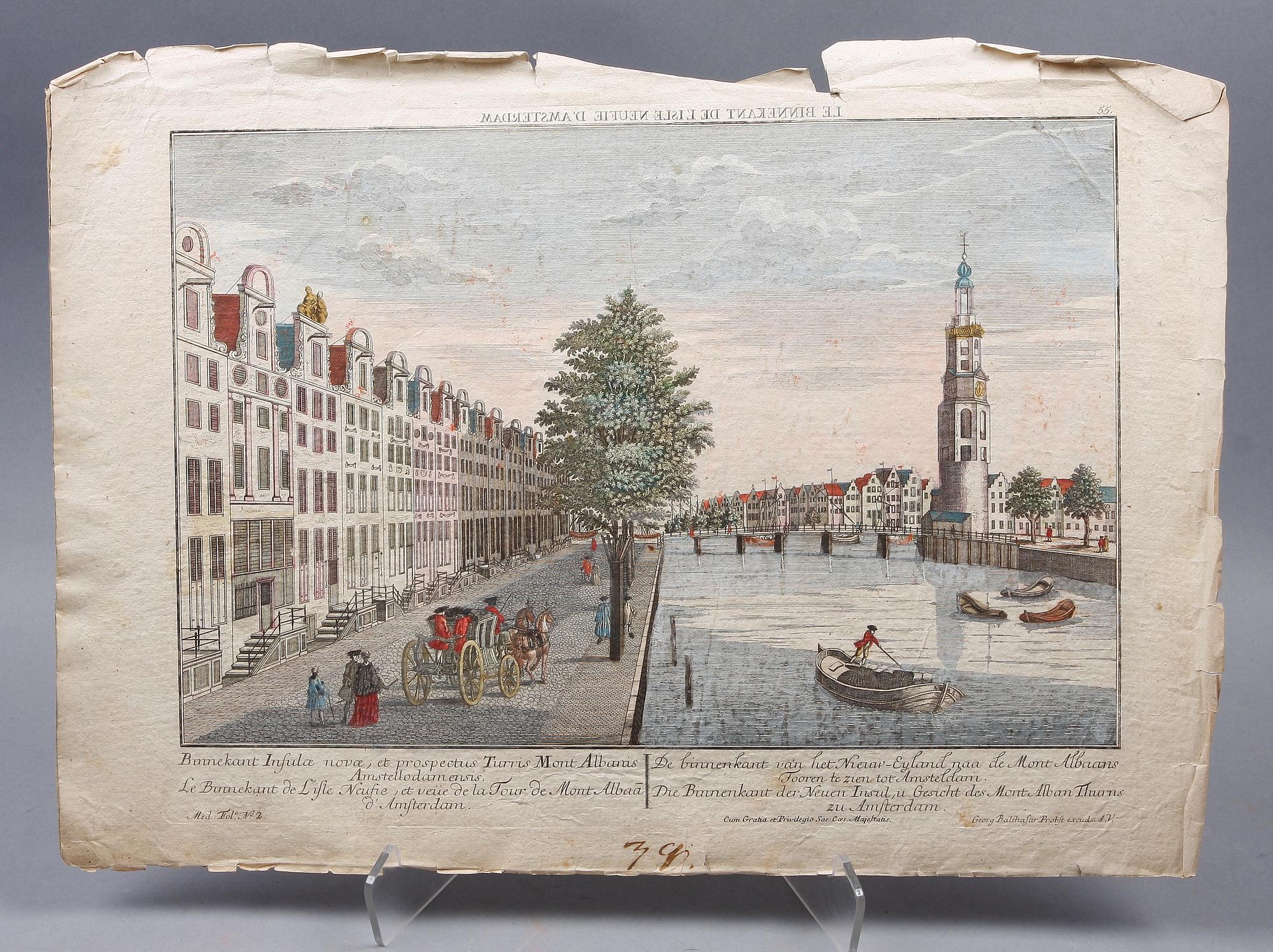 TITTSKÅPSBILDER, 5 st, 1700-tal.