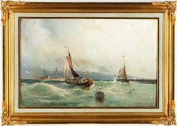 CHRISTIAN FREDRIK SWENSSON, oil on canvas, signed and dated 1892.