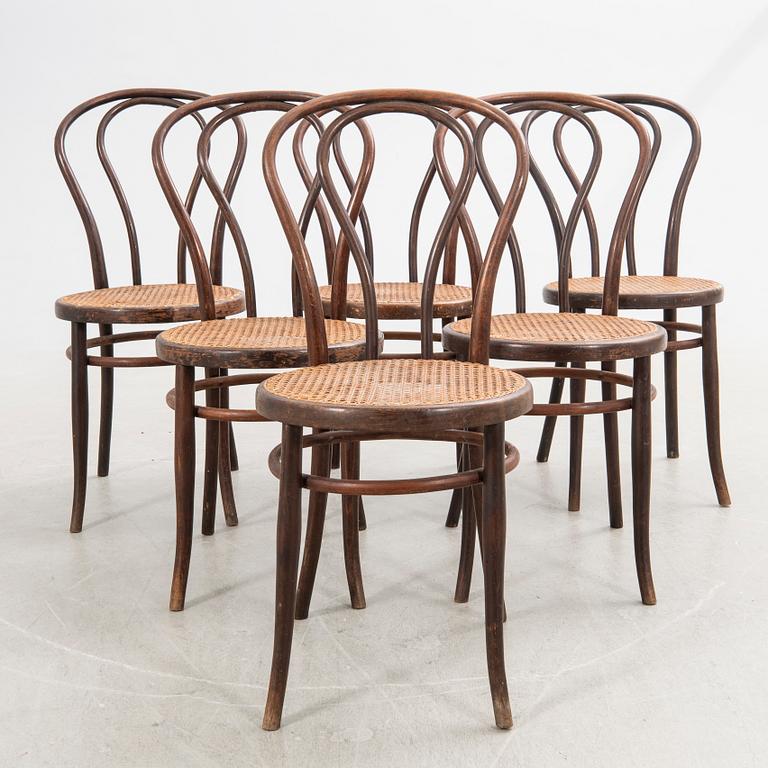 Chairs, 6 pcs, first half of the 1900s.