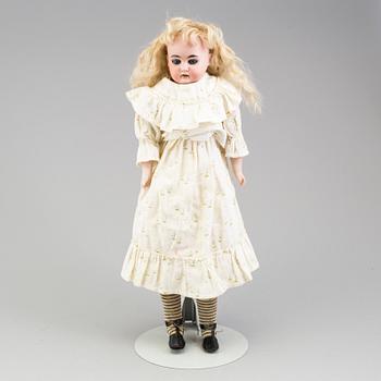 a Armand Marseille porcelain doll from around 1900.