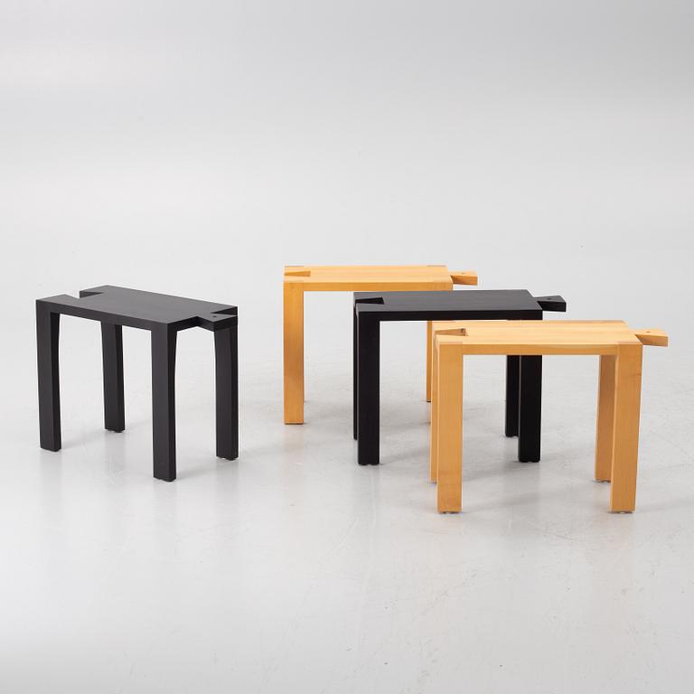Thomas Sandell, pallar, 4 st, "Bröllopspallen", Asplund, 2000-tal.